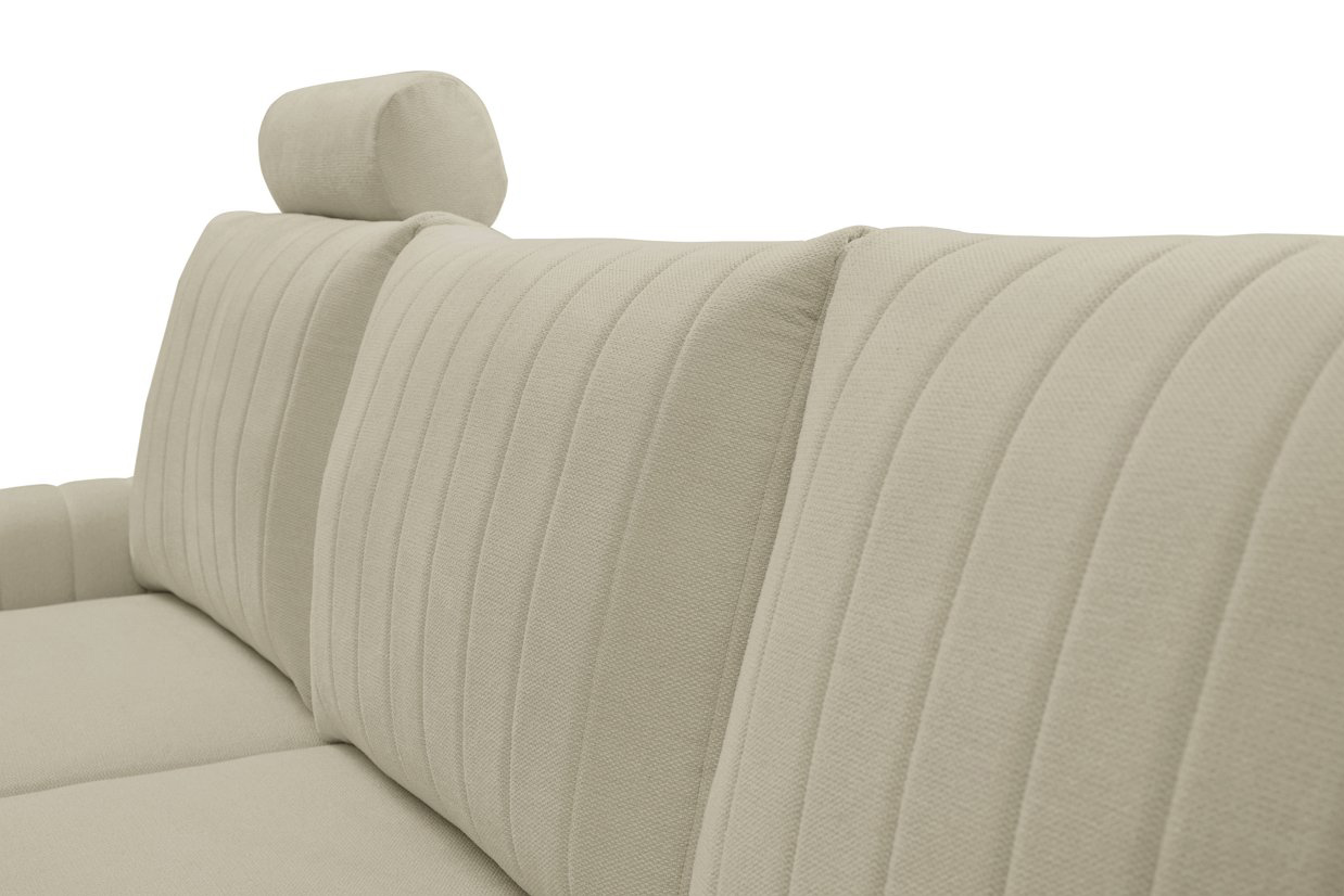 Диван кутовий розкладний MONACO Left Loft-02-Beige, Золотий (1321486013) в Киеве