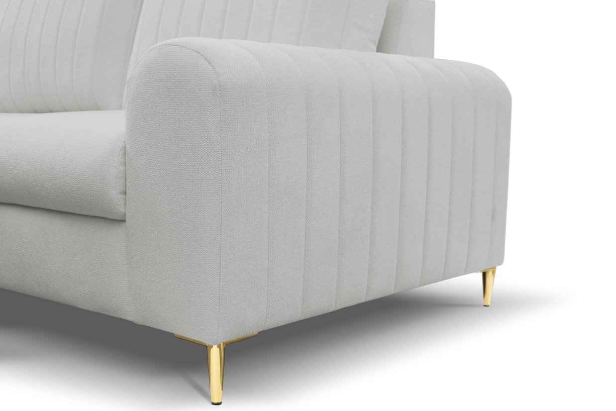 Диван кутовий розкладний MONACO Left Loft-18-Silver, Золотий (1321486029) в Киеве