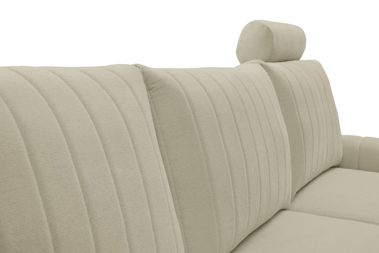 Диван кутовий розкладний MONACO Right Loft-02-Beige, Золотий (1321486061) в Украине
