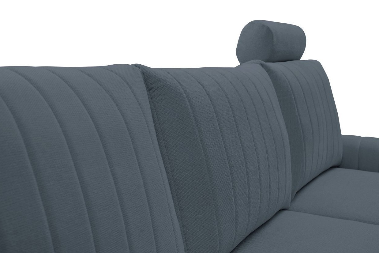 Диван угловой раскладной MONACO Right Loft-14-Denim, Золотой (1321486073) в Украине