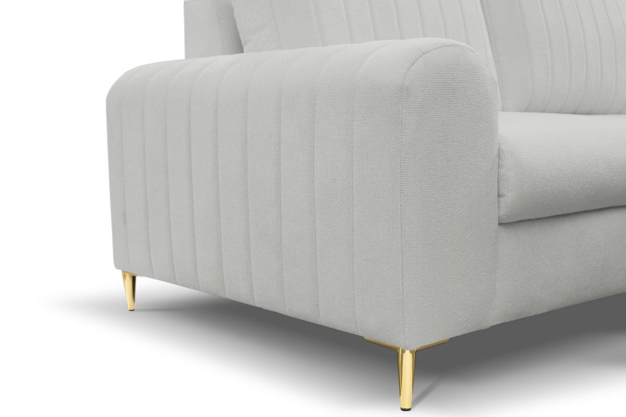 Диван угловой раскладной MONACO Right Loft-18-Silver, Золотой (1321486077) в Киеве