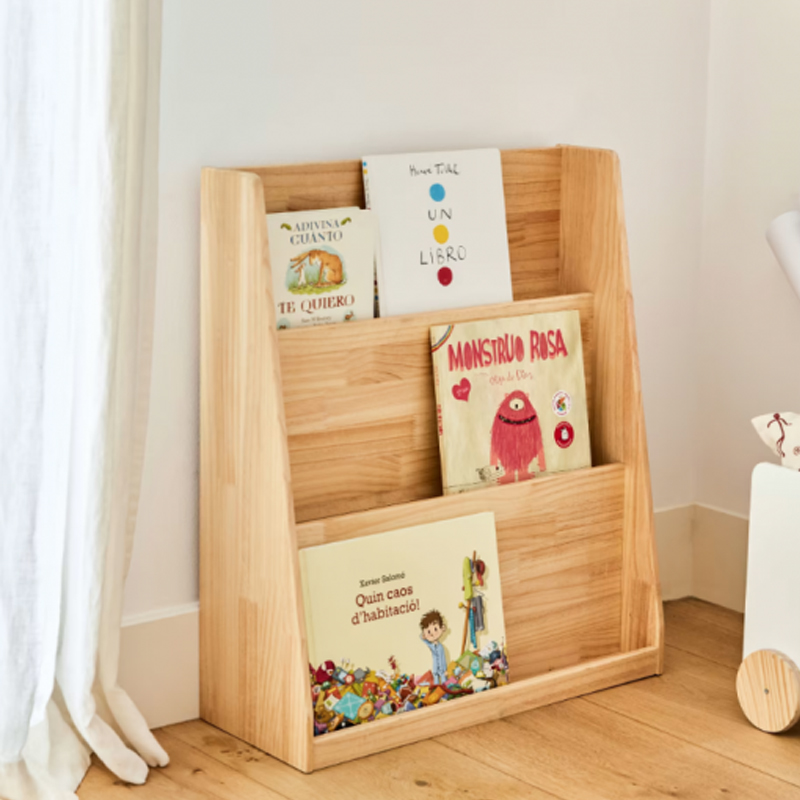 Книжкова шафа ADIVETINA Натуральний (90724217) недорого