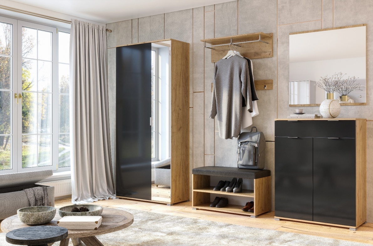 Комод Luna 2дв 1шх Дуб Крафт (94527571) недорого