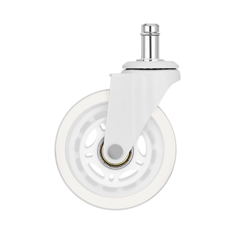 Комплект 5шт прорезиненных роликов ADAPWORK CASTORS 75 Прозрачный белый (1061485906) с доставкой
