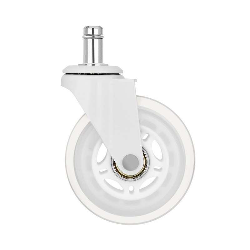 Комплект 5шт прорезиненных роликов ADAPWORK CASTORS 75 Прозрачный белый (1061485906) дешево