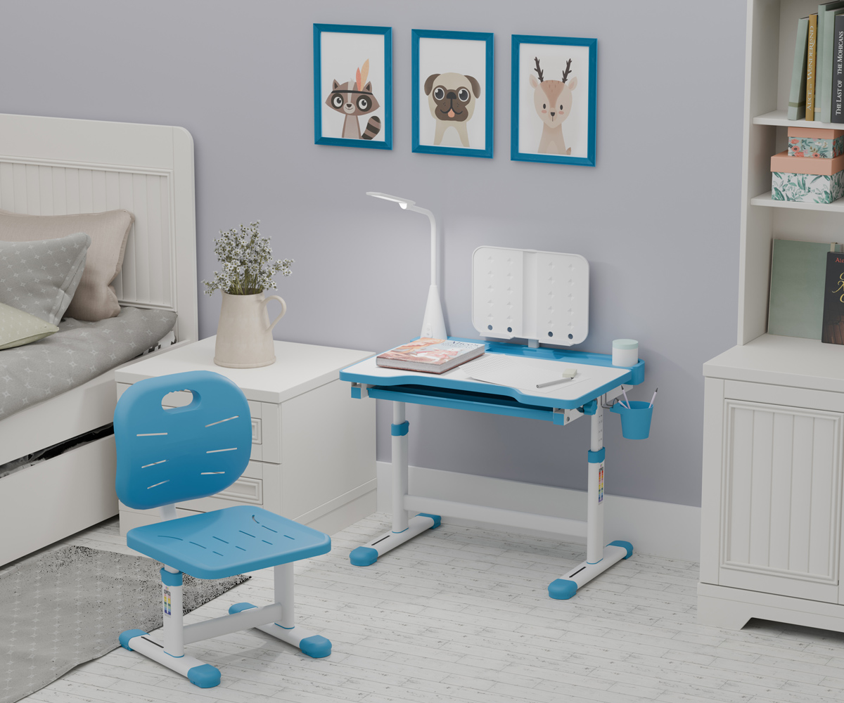Комплект детский Evo-Kids Evo-17 Ergo Белый, Голубой (111470623) дешево