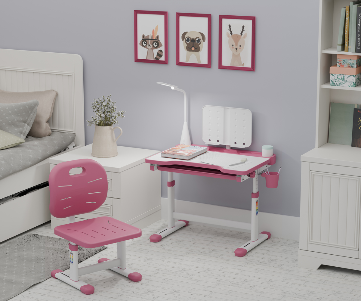 Комплект дитячий Evo-Kids Evo-17 Ergo Білий, Рожевий (111470621) недорого