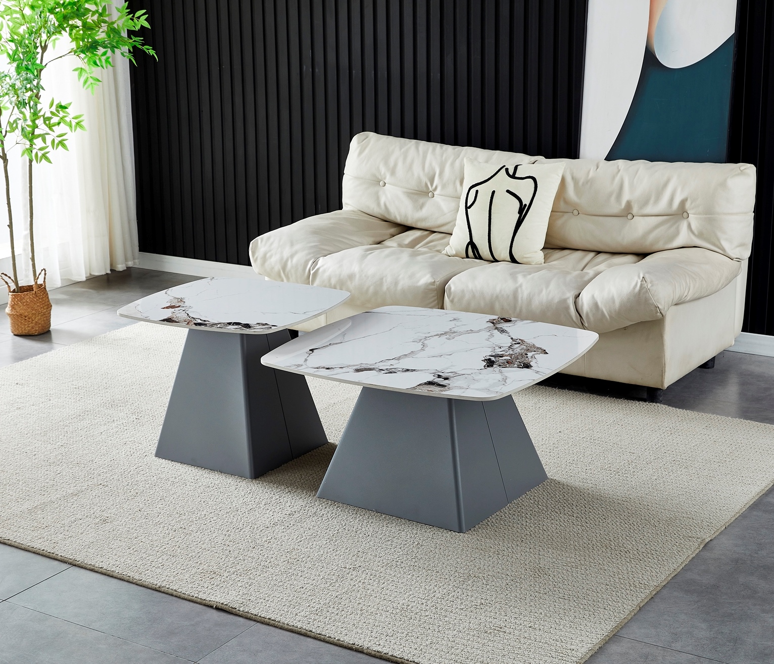 Комплект журнальных столов CT Danton PP White Glossy (1011489680) недорого