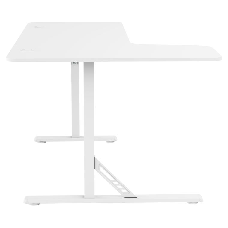 Комп'ютерний стіл GamePro GDC216W 160х100 White (971478299) с доставкой