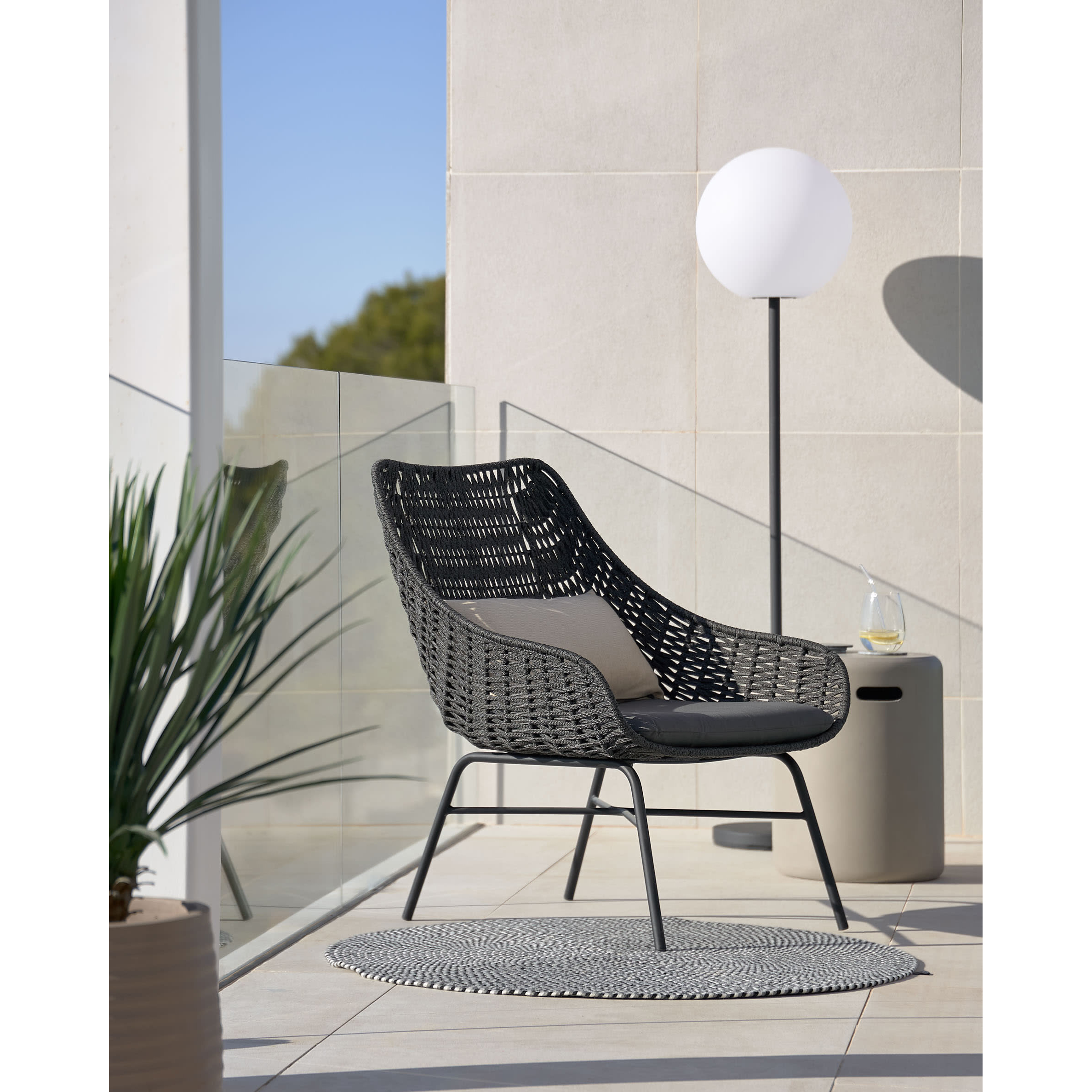 Кресло Abeli Черный (90887136) kupistul
