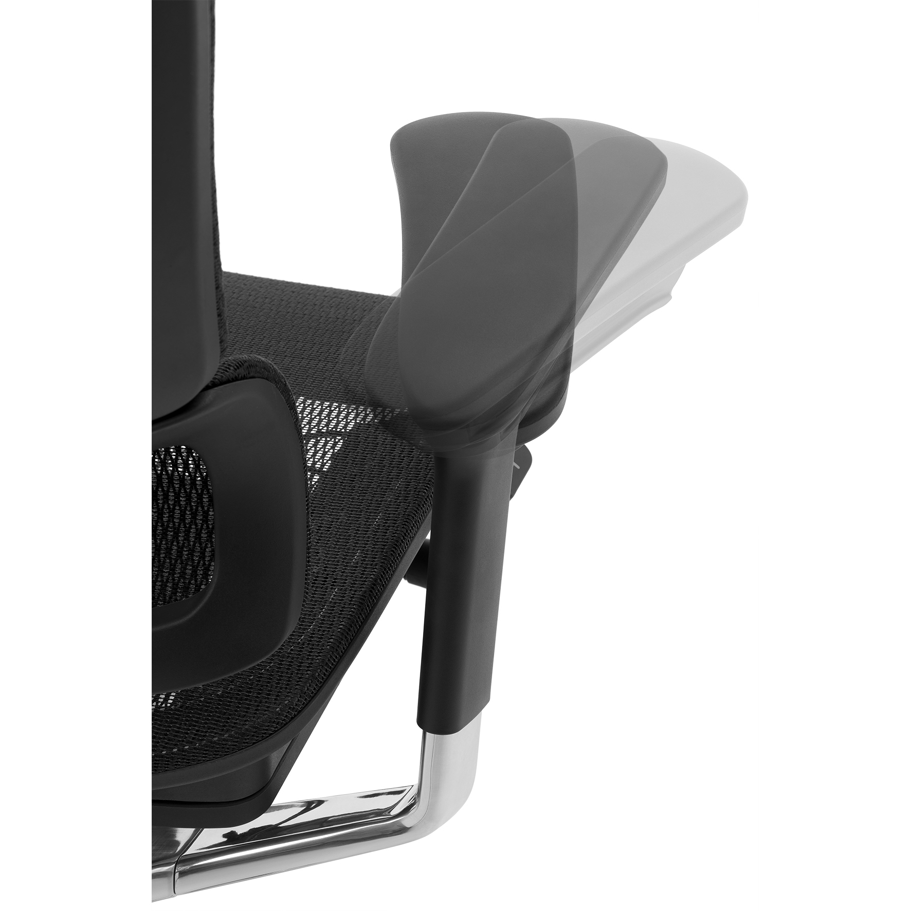 Кресло ADAPWORK L1 Mesh Lead Ergochair Deep Black (106830140) в Киеве