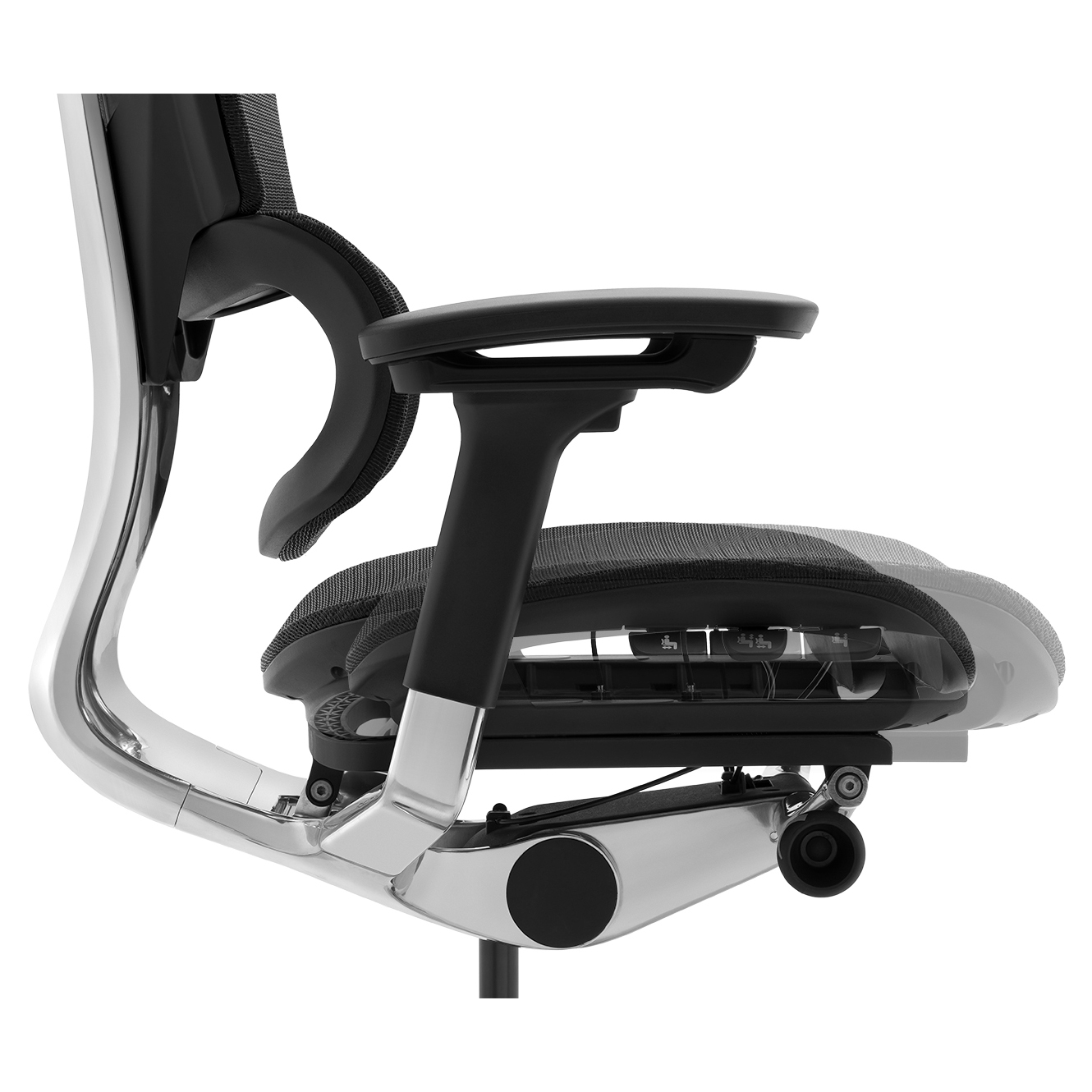 Кресло ADAPWORK L1 Mesh Lead Ergochair Deep Black (106830140) цена
