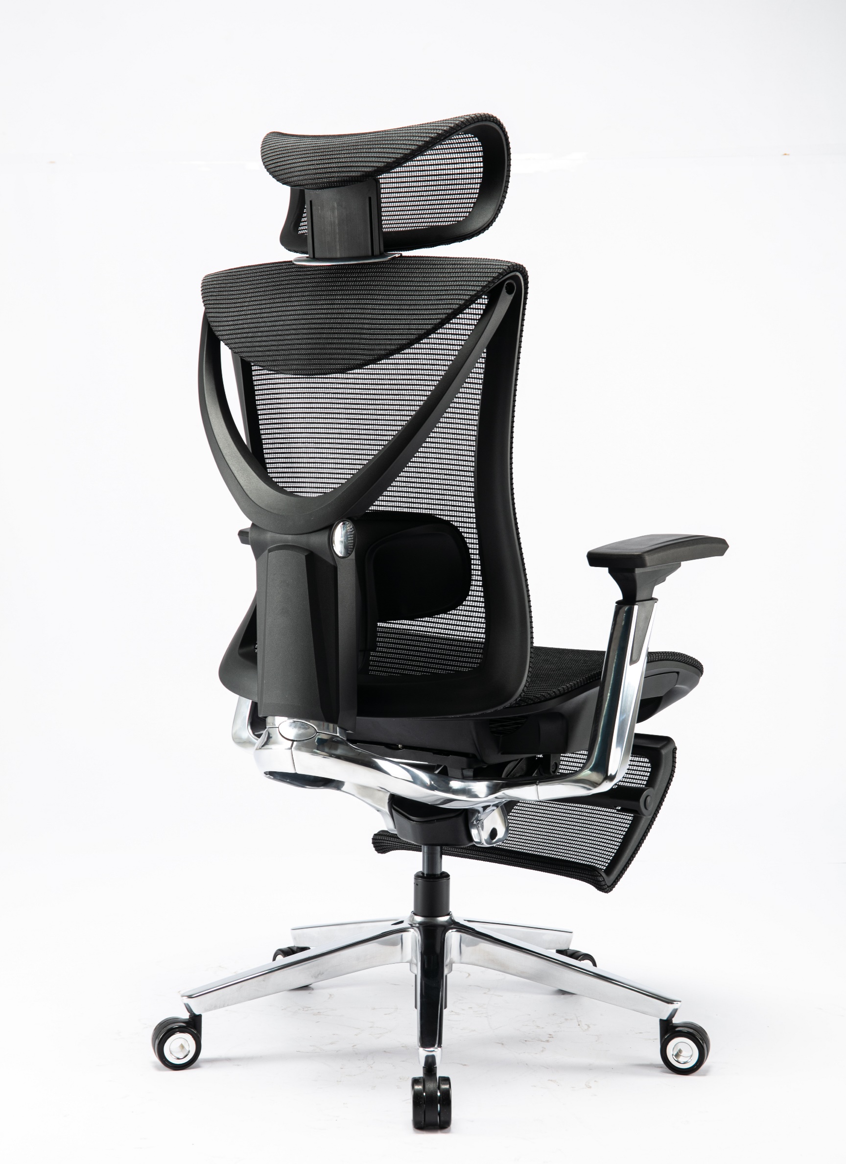 Кресло ADAPWORK S1 Mesh Pro Max Senior ErgoChair Platinum Deep Black (1061205566) в интернет-магазине