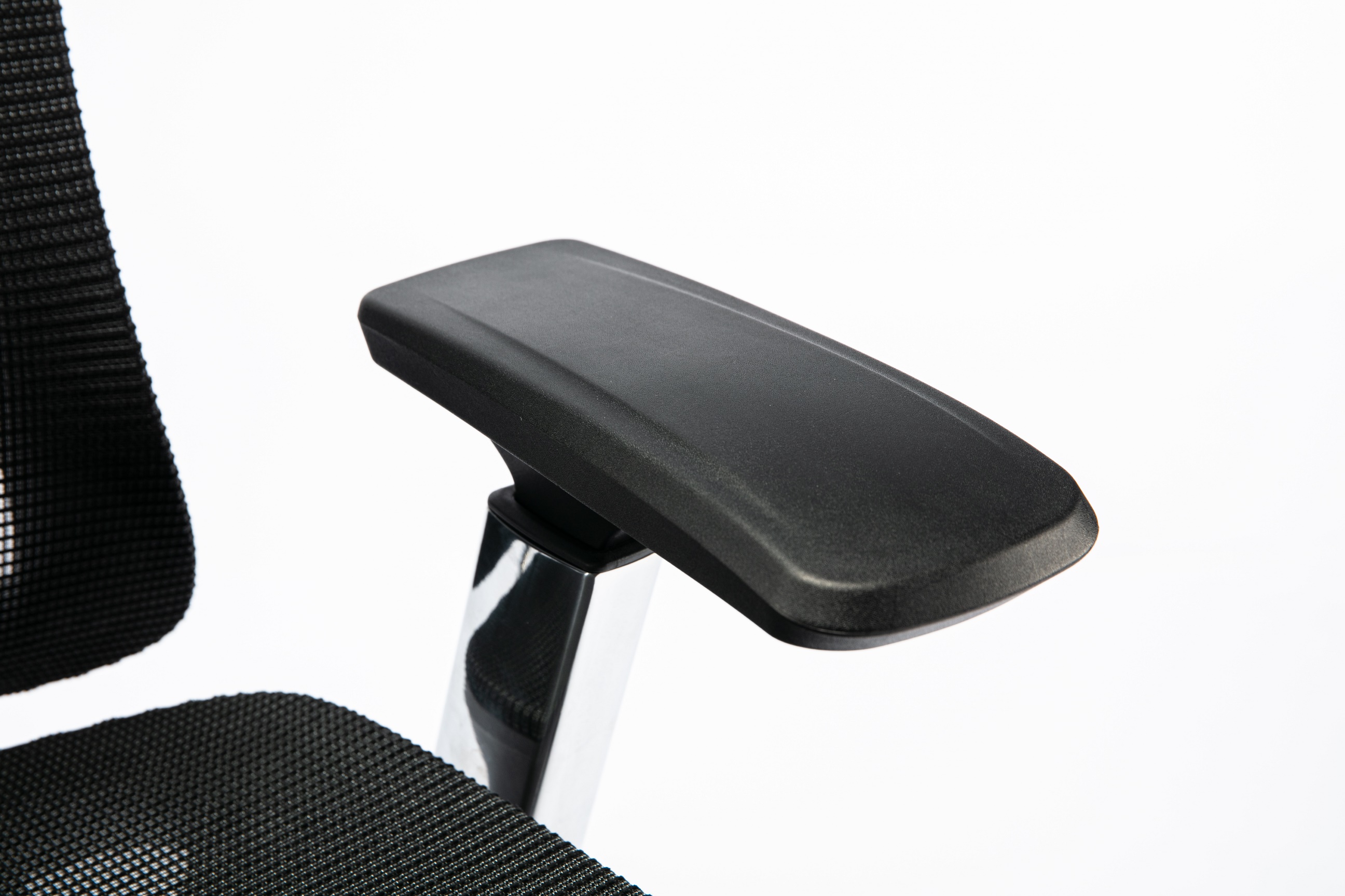 Кресло ADAPWORK S1 Mesh Pro Max Senior ErgoChair Platinum Deep Black (1061205566) фото