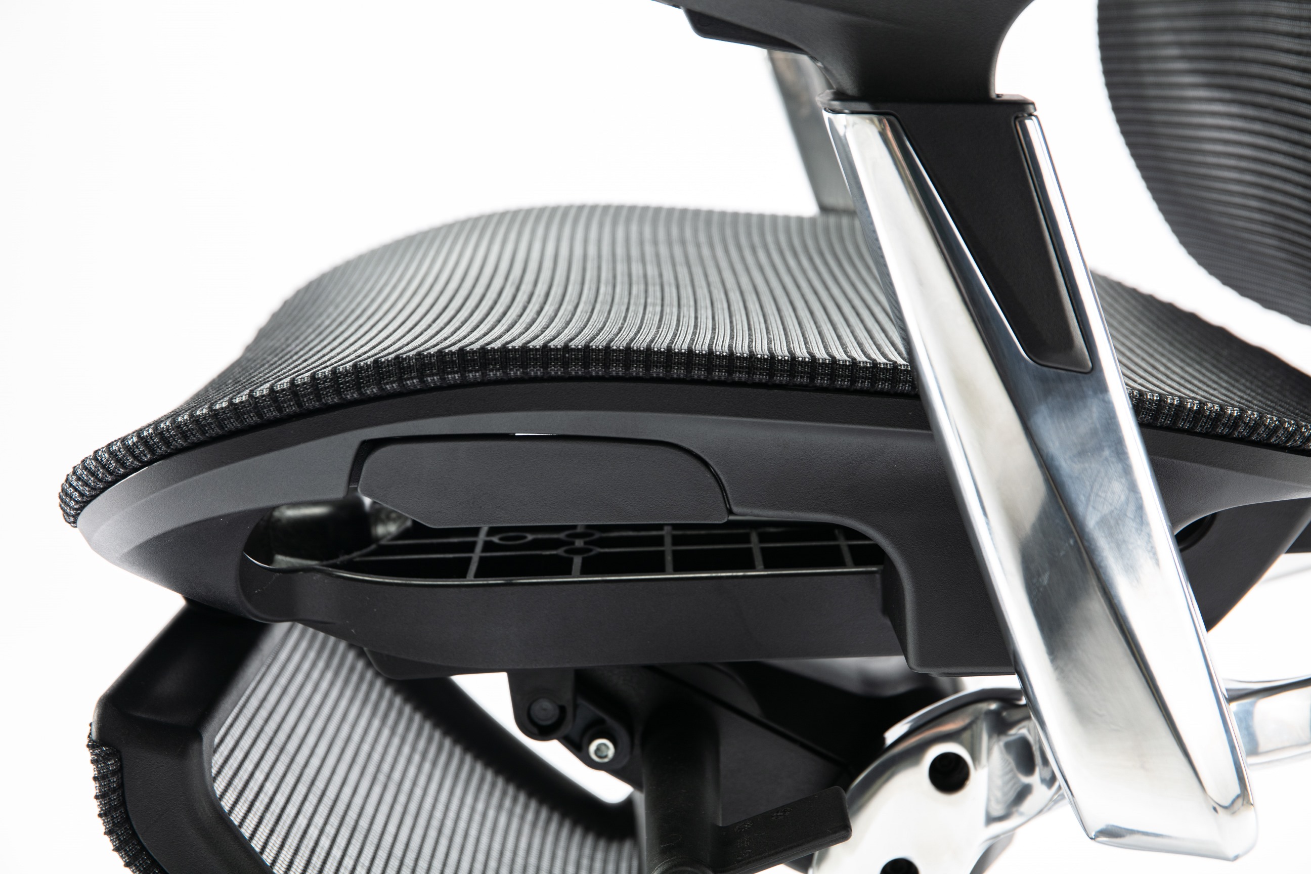 Кресло ADAPWORK S1 Mesh Pro Max Senior ErgoChair Platinum Deep Black (1061205566) в Киеве