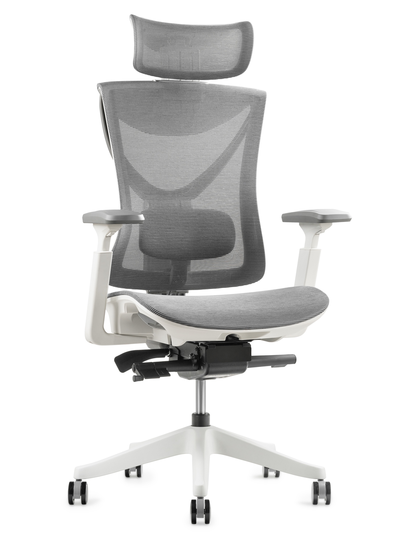 Кресло ADAPWORK S1 Mesh Senior ErgoChair Alpine Grey (1061485442) фото