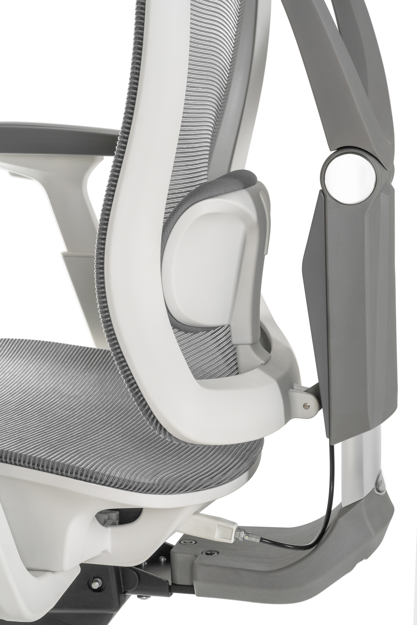 Кресло ADAPWORK S1 Mesh Senior ErgoChair Alpine Grey (1061485442) дешево