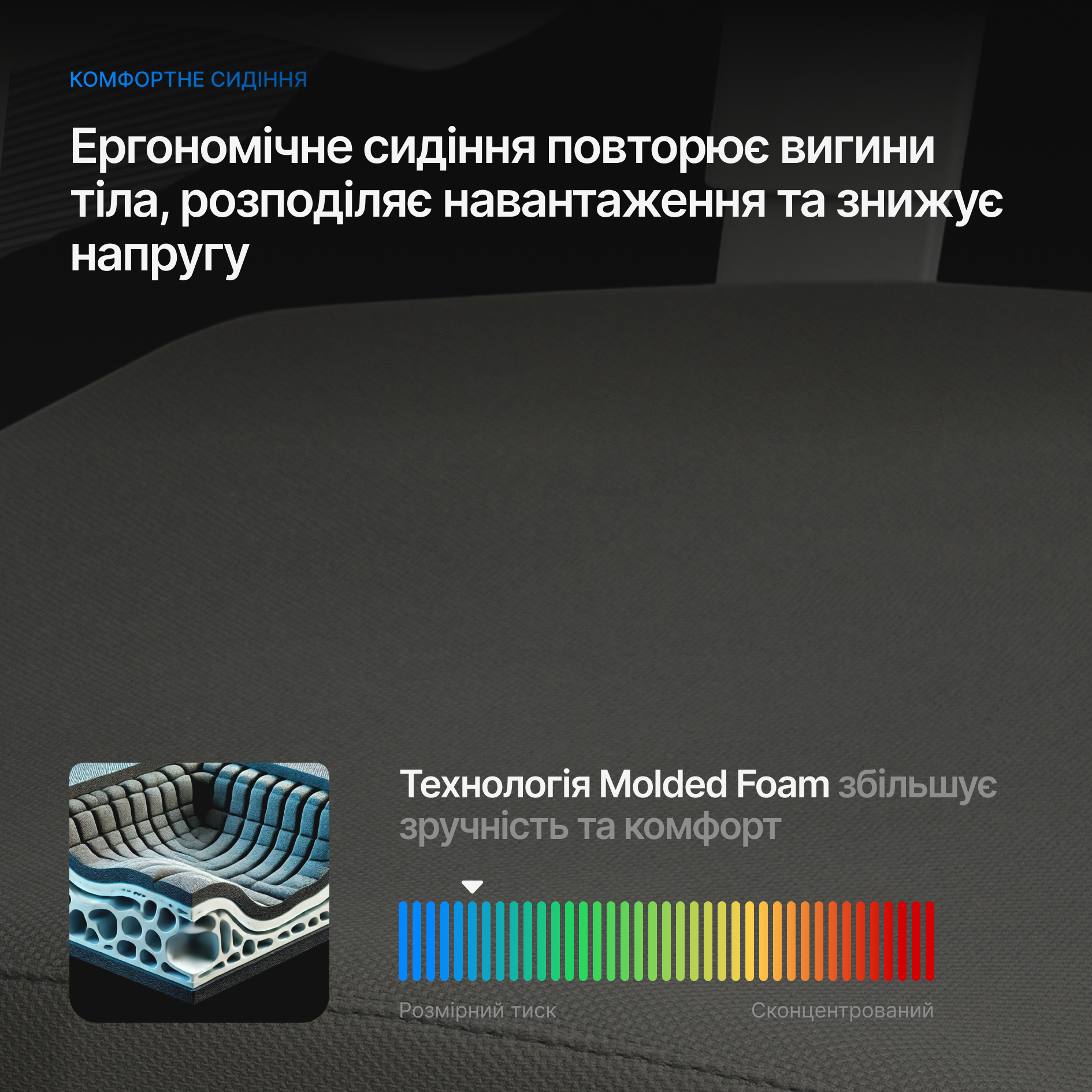 Кресло ADAPWORK S1 Senior ErgoChair Alpine Grey (1061485436) цена
