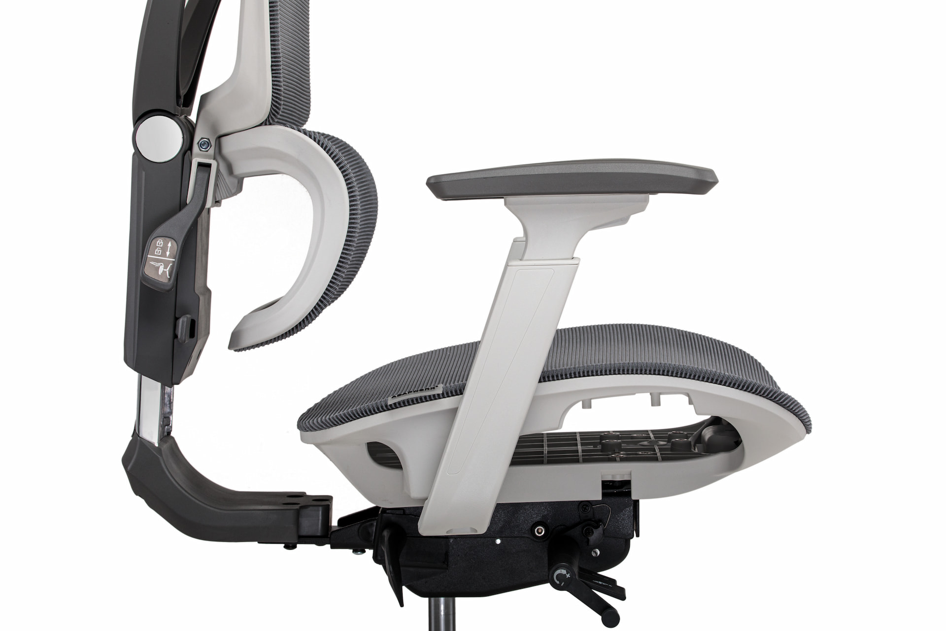 Кресло ADAPWORK S3 Mesh Senior ErgoChair Alpine Grey (1061485427) цена
