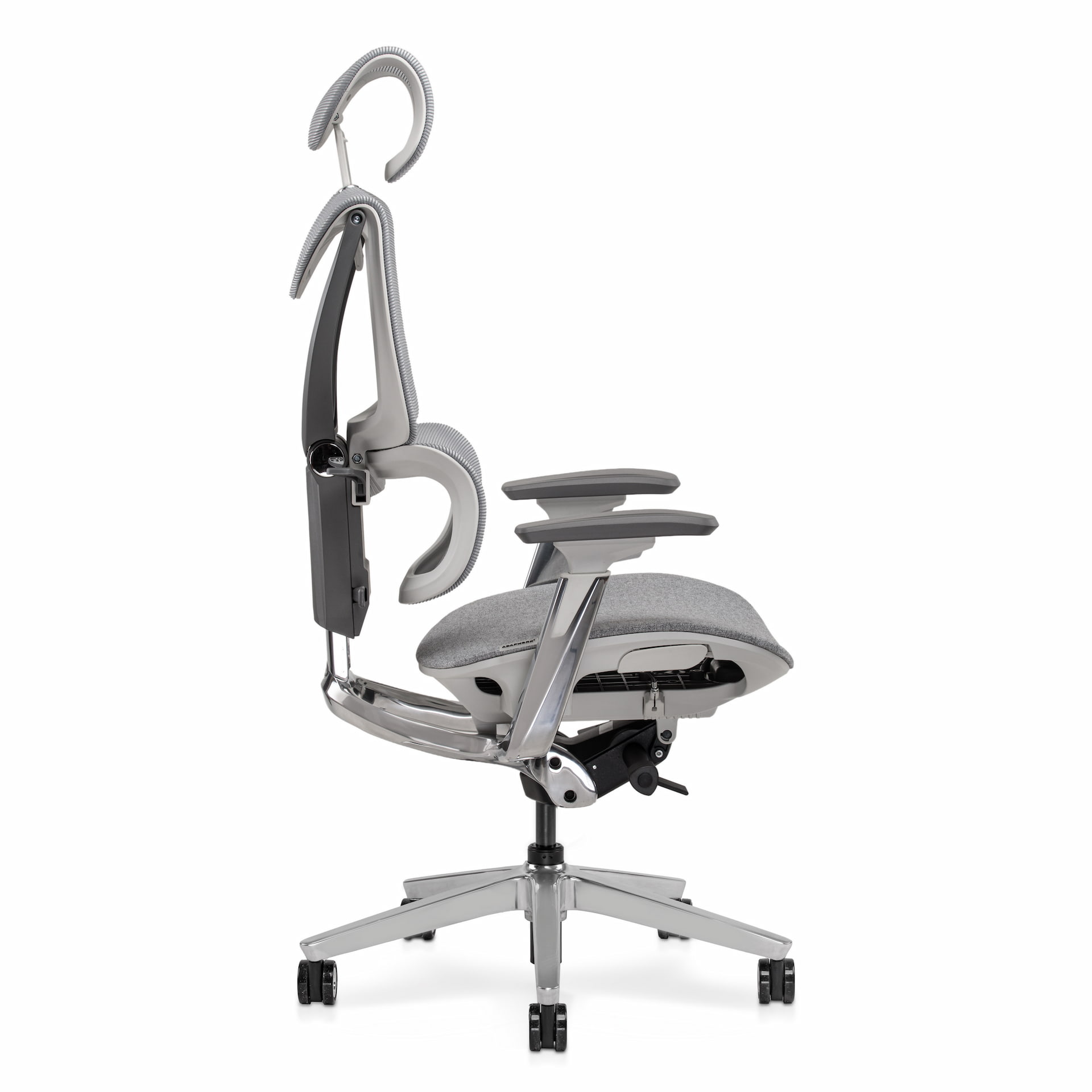 Крісло ADAPWORK S3 Pro Senior ErgoChair Platinum Smoky Grey (1061485429) дешево
