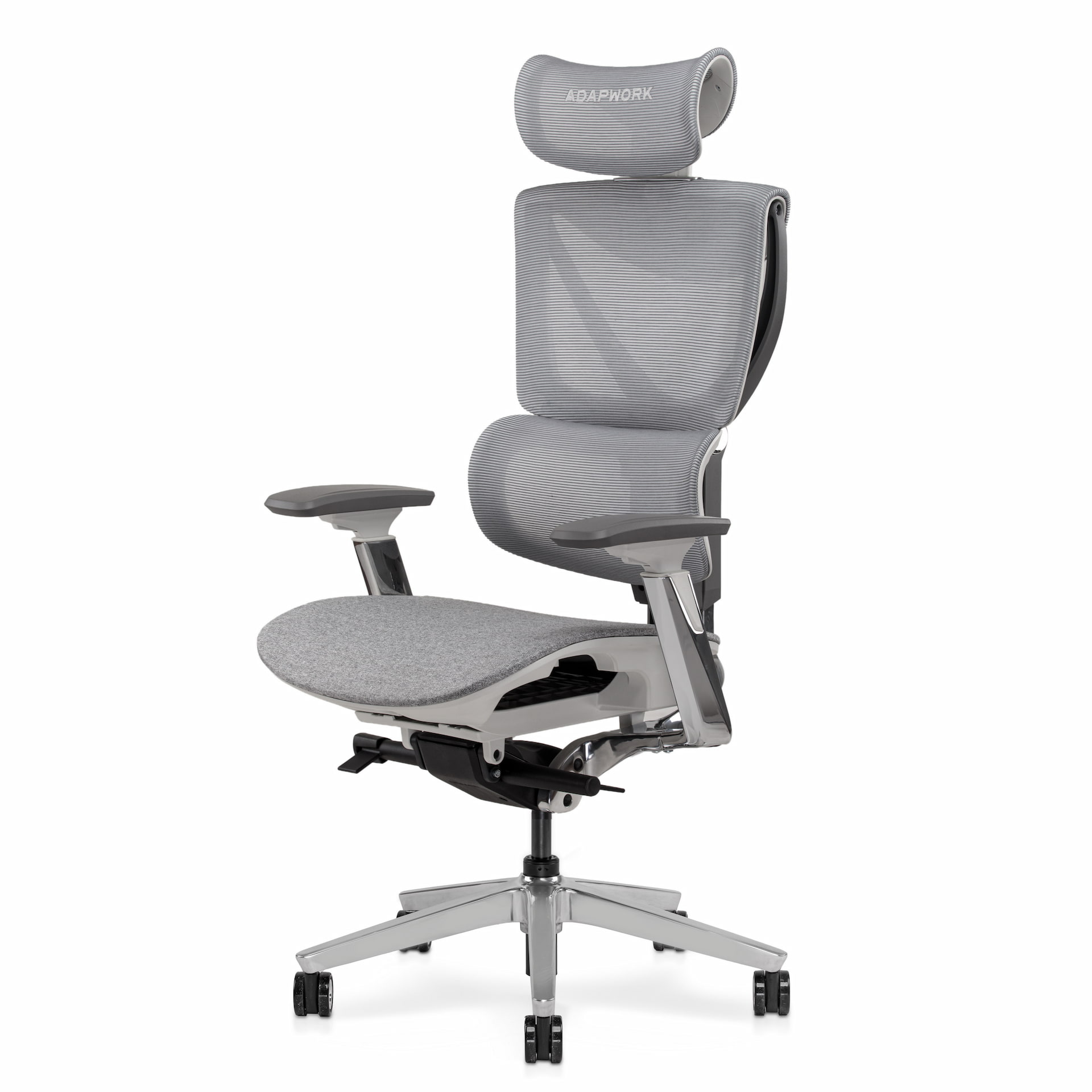 Крісло ADAPWORK S3 Pro Senior ErgoChair Platinum Smoky Grey (1061485429) фото
