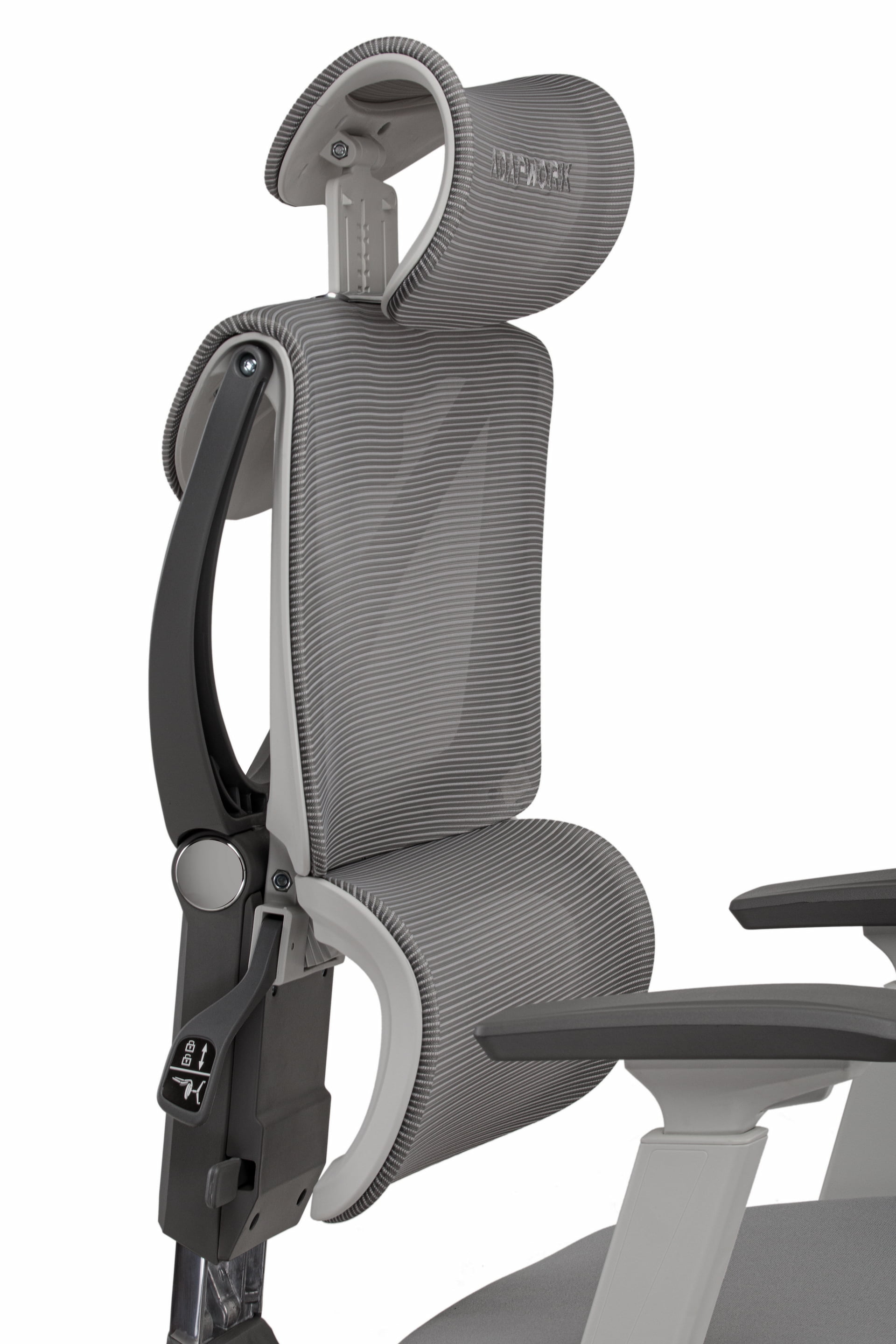 Кресло ADAPWORK S3 Senior ErgoChair Alpine Grey (1061485423