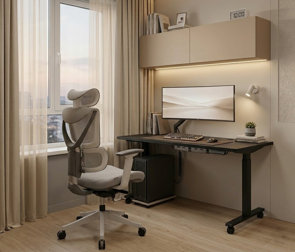 Кресло ADAPWORK S3 Senior ErgoChair Alpine Grey в офисе