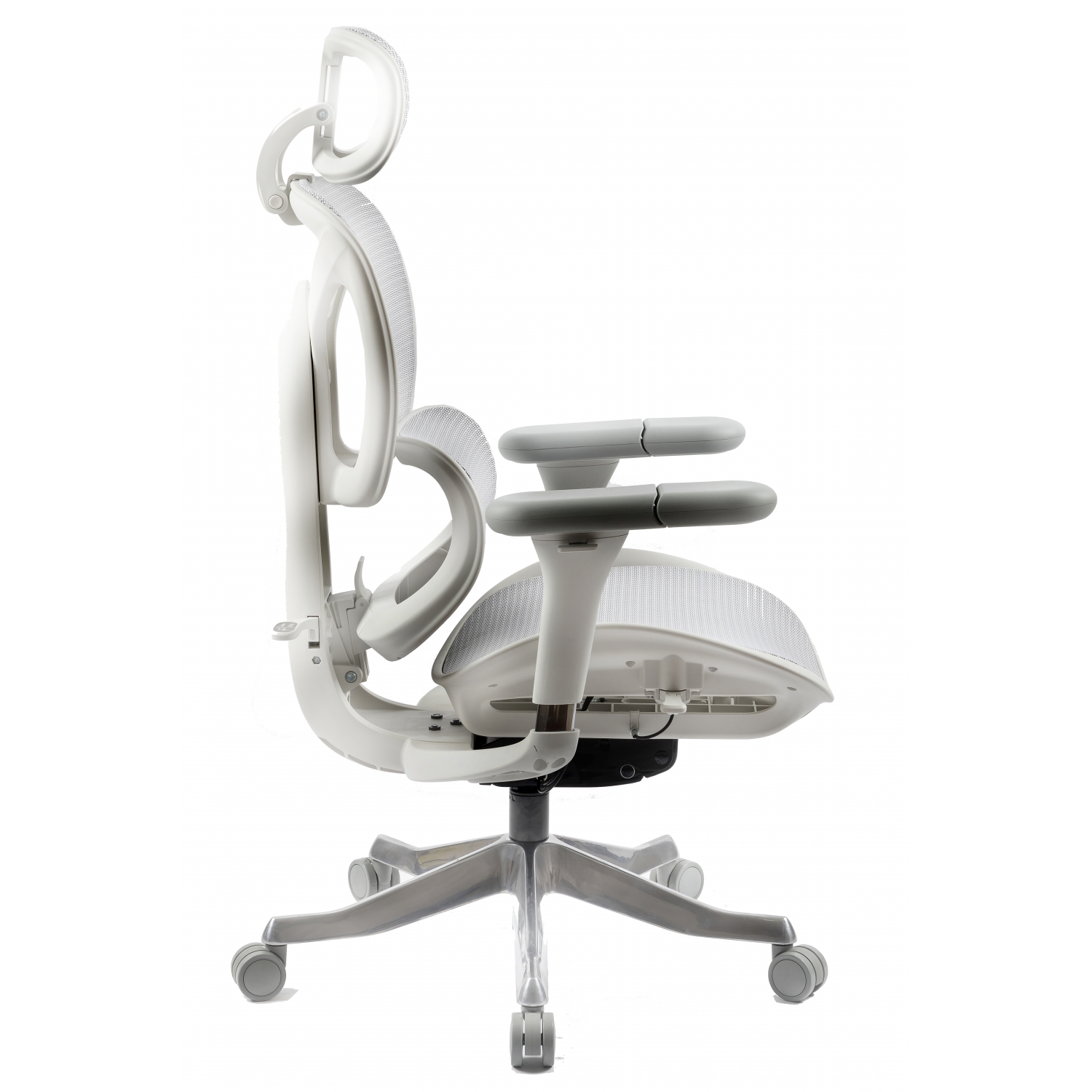 Кресло ADAPWORK S7 Mesh Senior ErgoChair Alpine Grey (1061485431) дешево