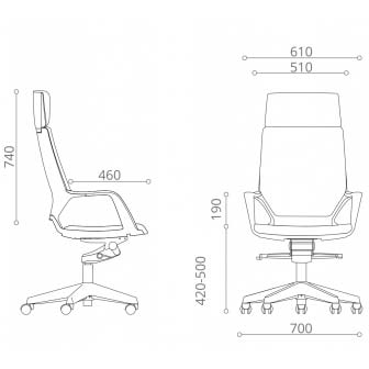 Крісло APOLLO White, Black (26337134) в Киеве