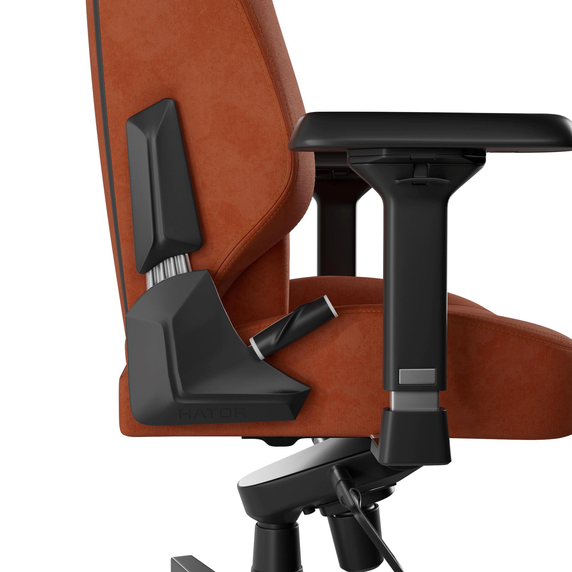 Крісло геймерське Hator Arc 3 L Velour Orange (781489152) в интернет-магазине