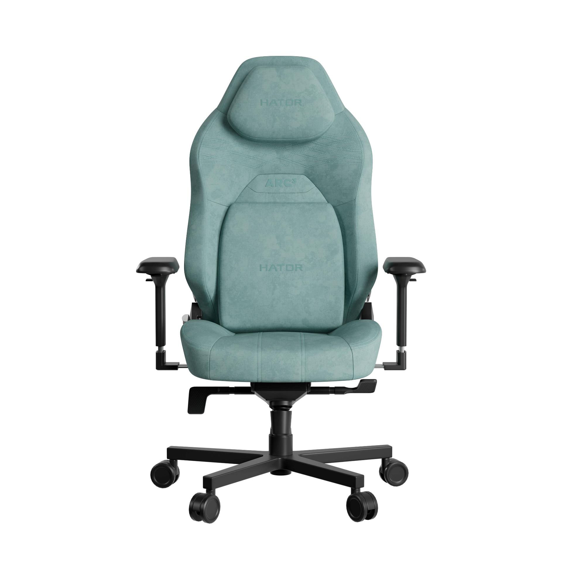 Крісло геймерське Hator Arc 3 L Velour Turquoise (781489150) недорого