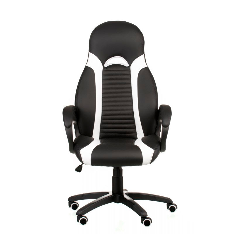 Кресло Aries Racer Black, White (26382482) недорого