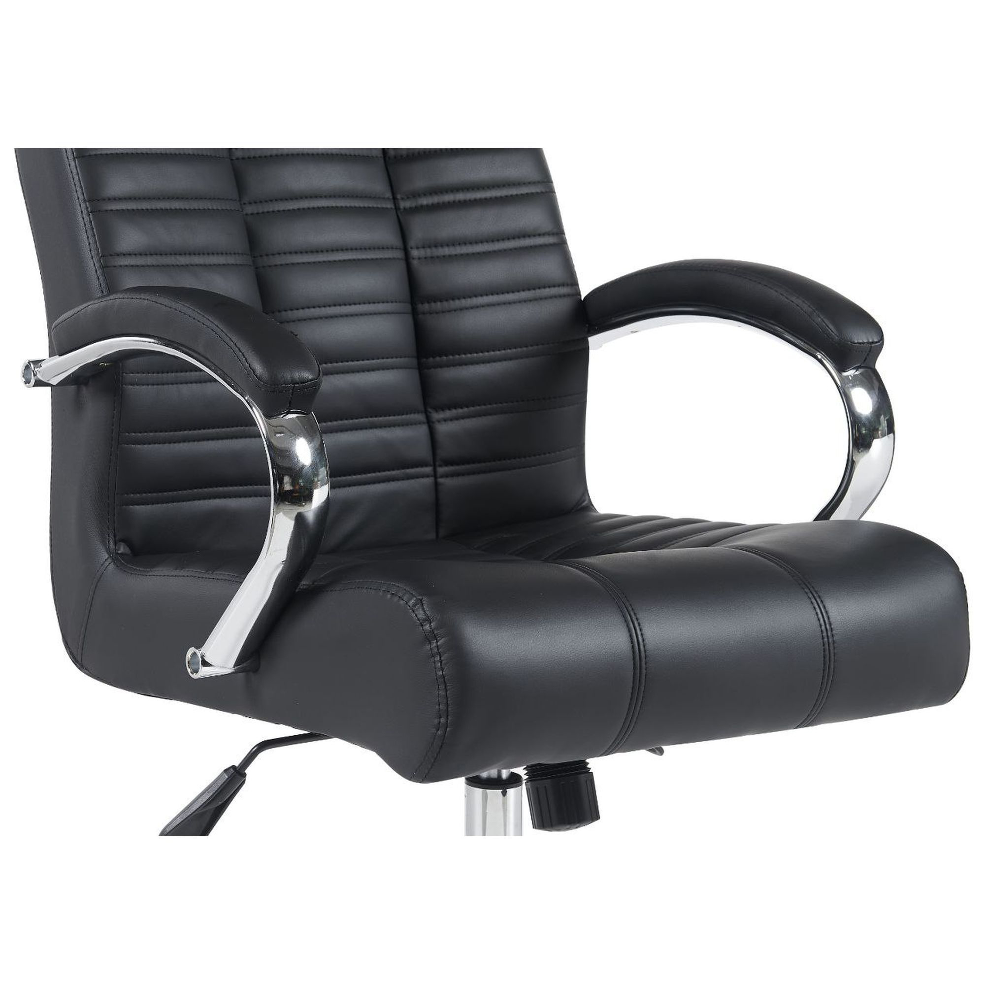 Крісло Atlantis leatherette Чорний (81483088) недорого