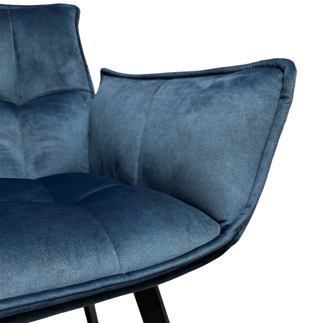 Кресло Daniel Deluxe Velour 39, Черный (721208269) в интернет-магазине