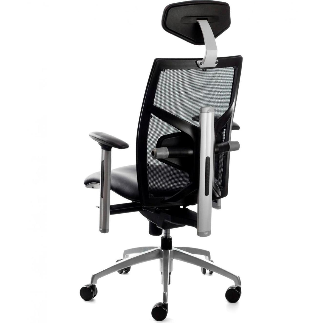 Кресло Exact Black leather (26190130) с доставкой
