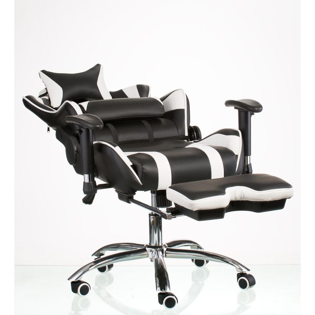 Крісло ExtremeRace with footrest Black (26302176) недорого