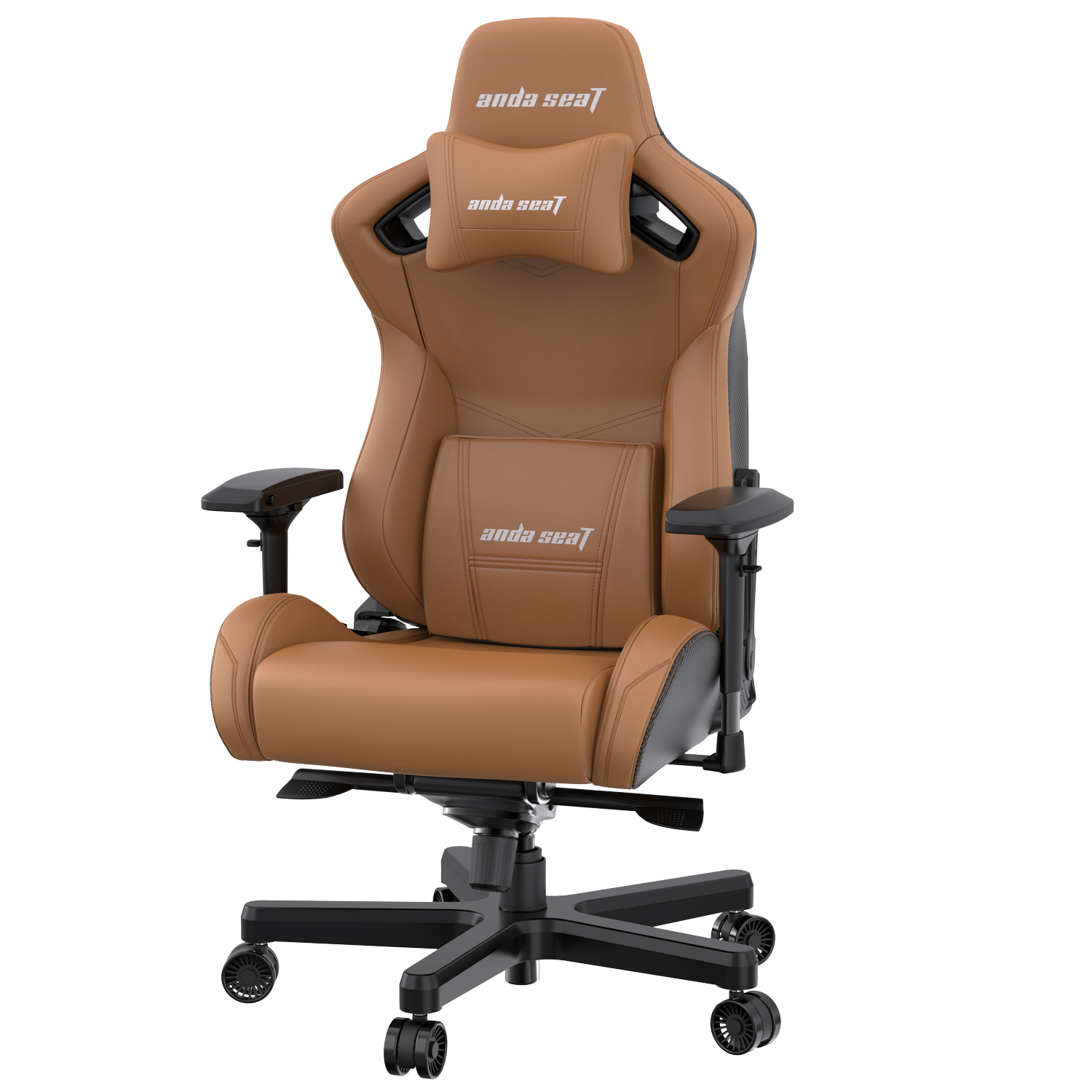 Крісло геймерське Anda Seat Kaiser 2 XL Brown (87721313) недорого