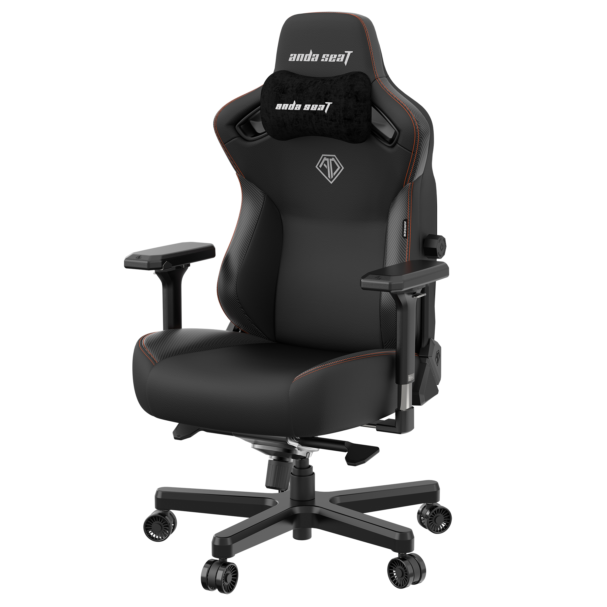 Кресло геймерское Anda Seat Kaiser 3 L Black (87988605) kupistul