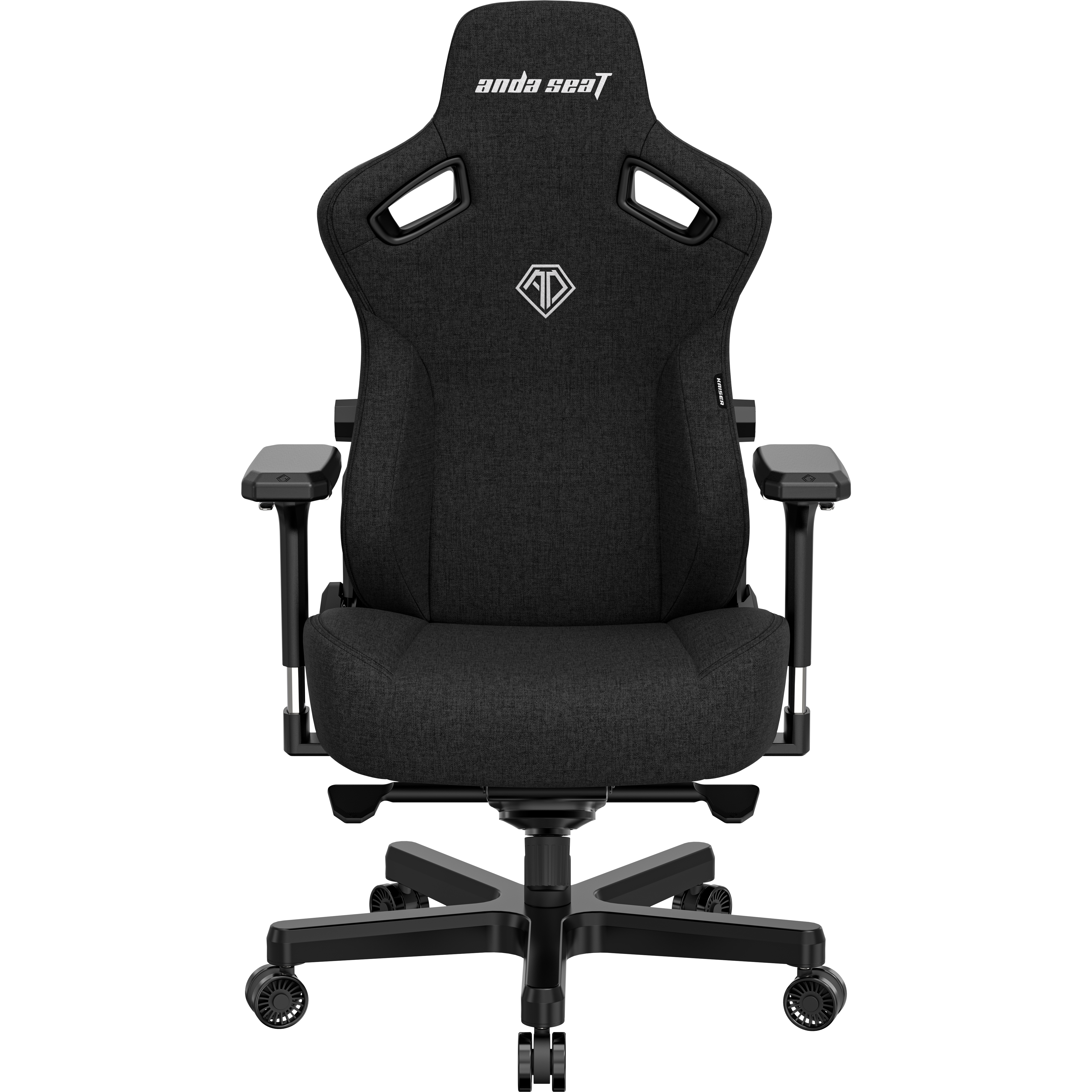 Крісло геймерське Anda Seat Kaiser 3 L Linen Black (87785391) цена