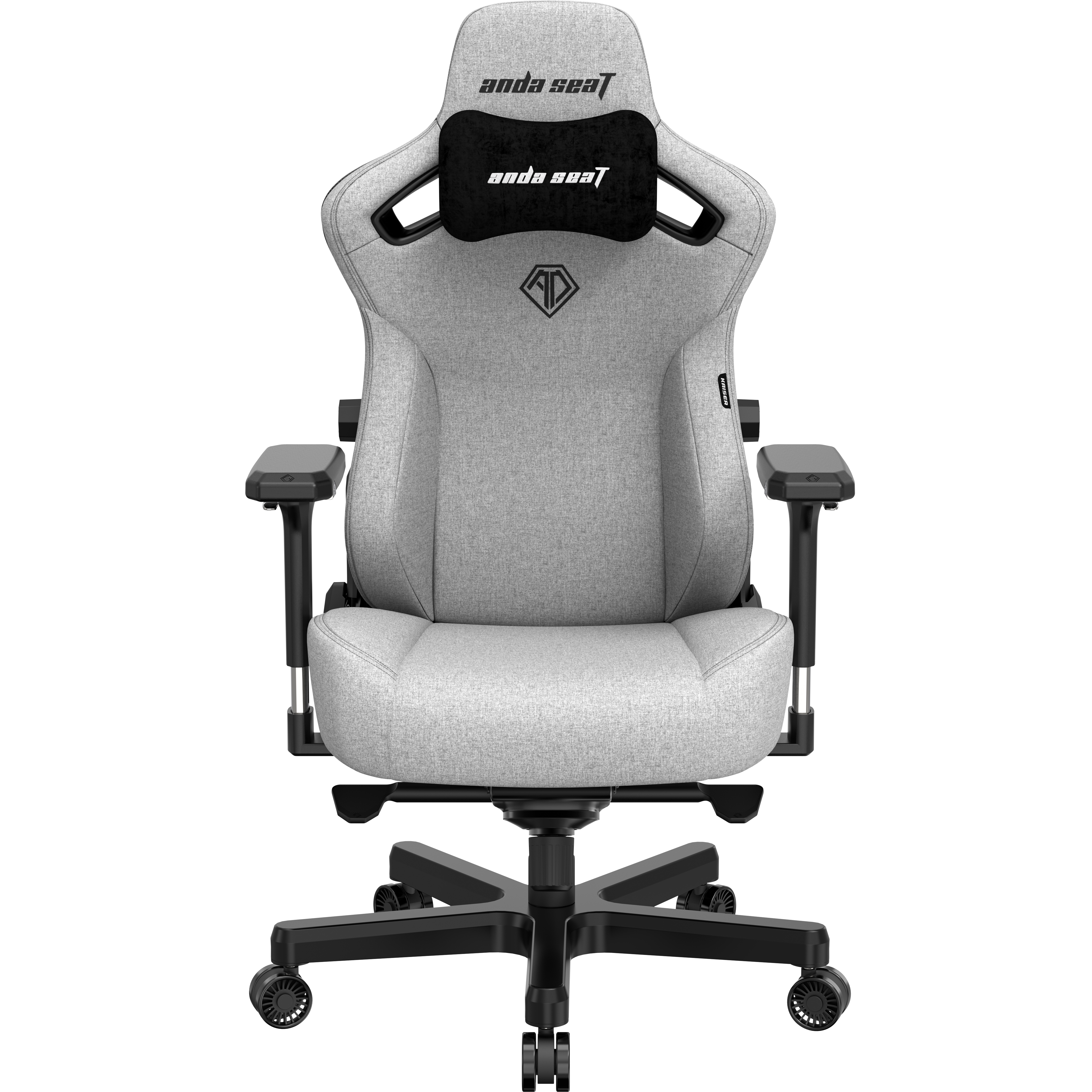 Крісло геймерське Anda Seat Kaiser 3 L Linen Grey (87785392) в Украине