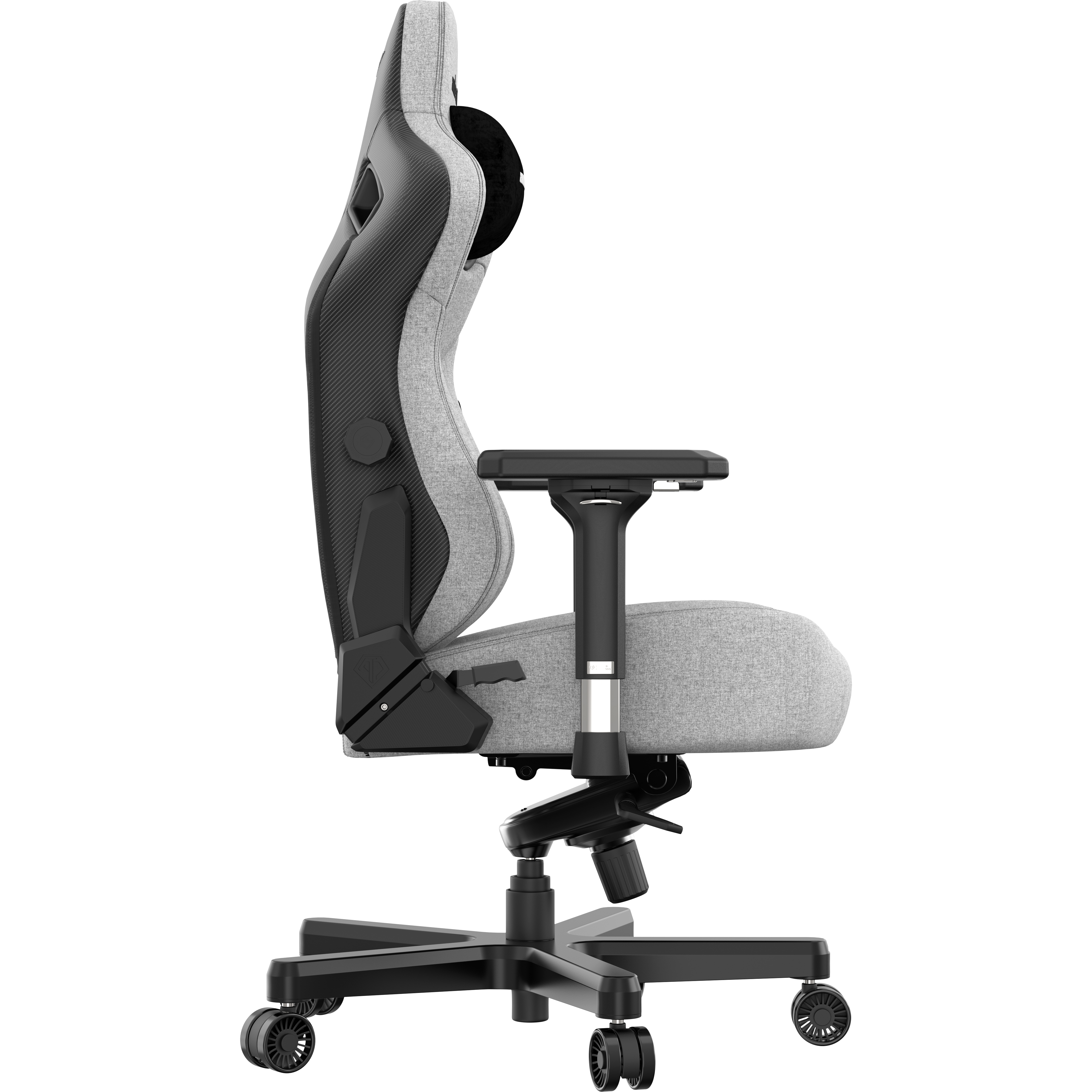 Крісло геймерське Anda Seat Kaiser 3 L Linen Grey (87785392) дешево