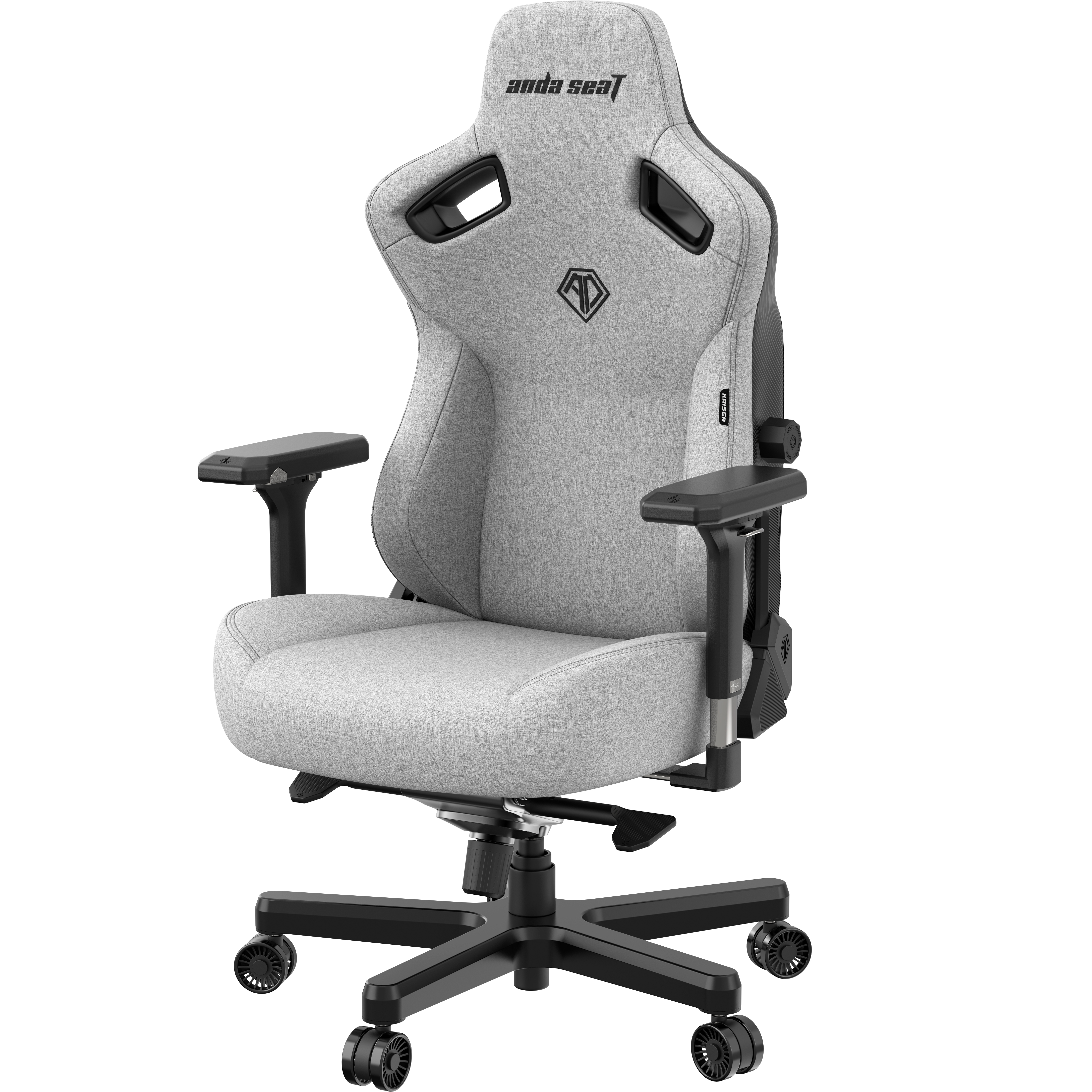Крісло геймерське Anda Seat Kaiser 3 L Linen Grey (87785392) цена