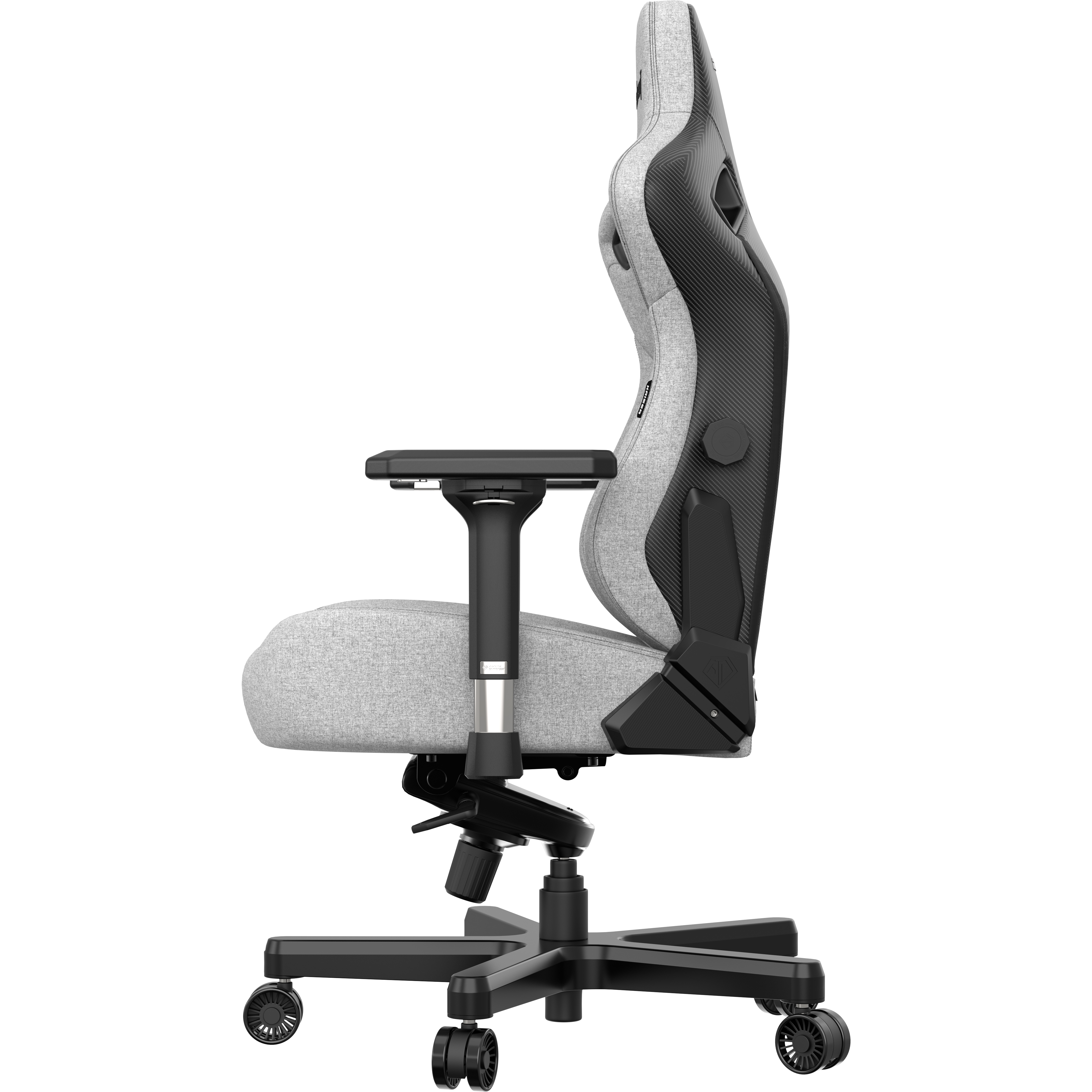 Крісло геймерське Anda Seat Kaiser 3 L Linen Grey (87785392) недорого