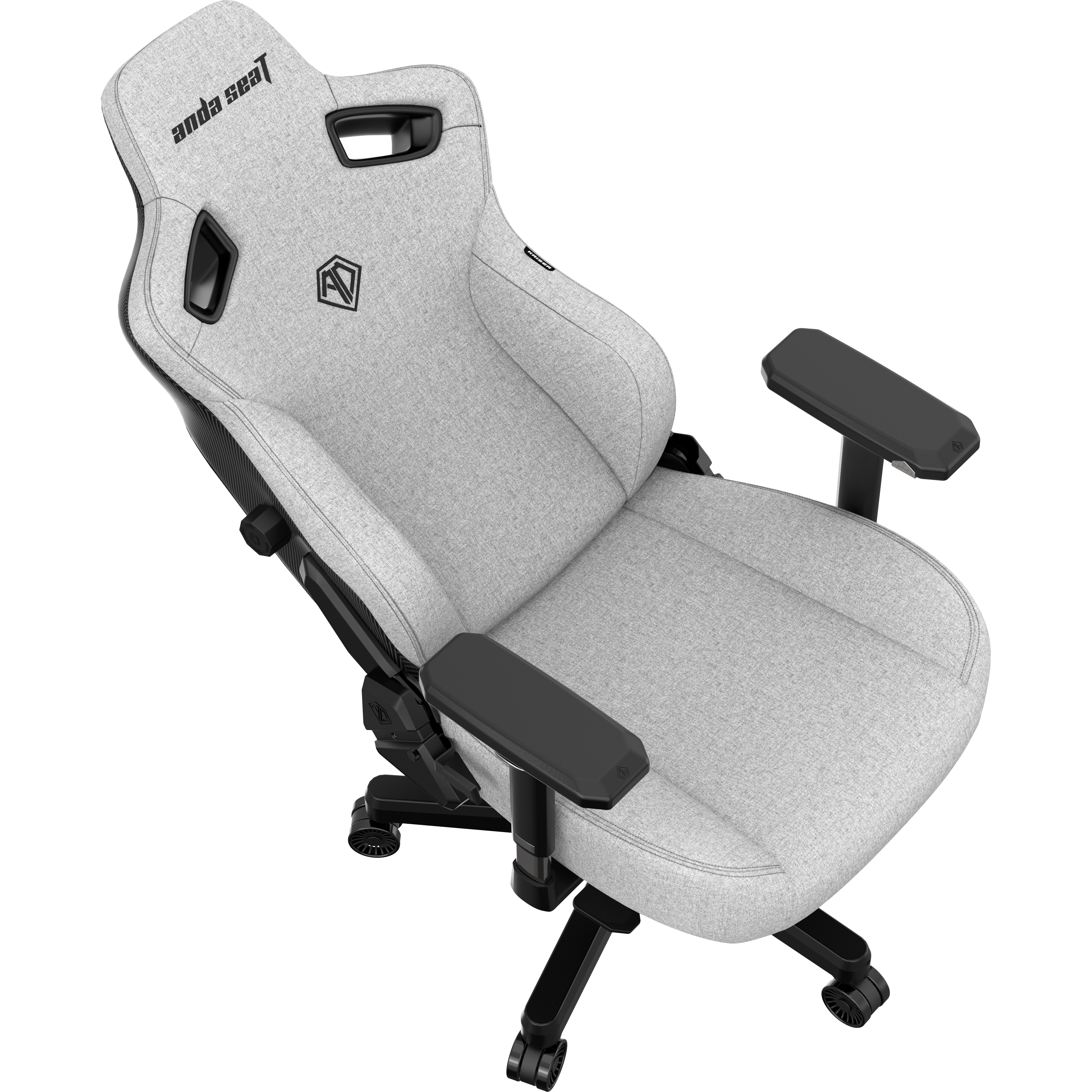 Крісло геймерське Anda Seat Kaiser 3 L Linen Grey (87785392) с доставкой