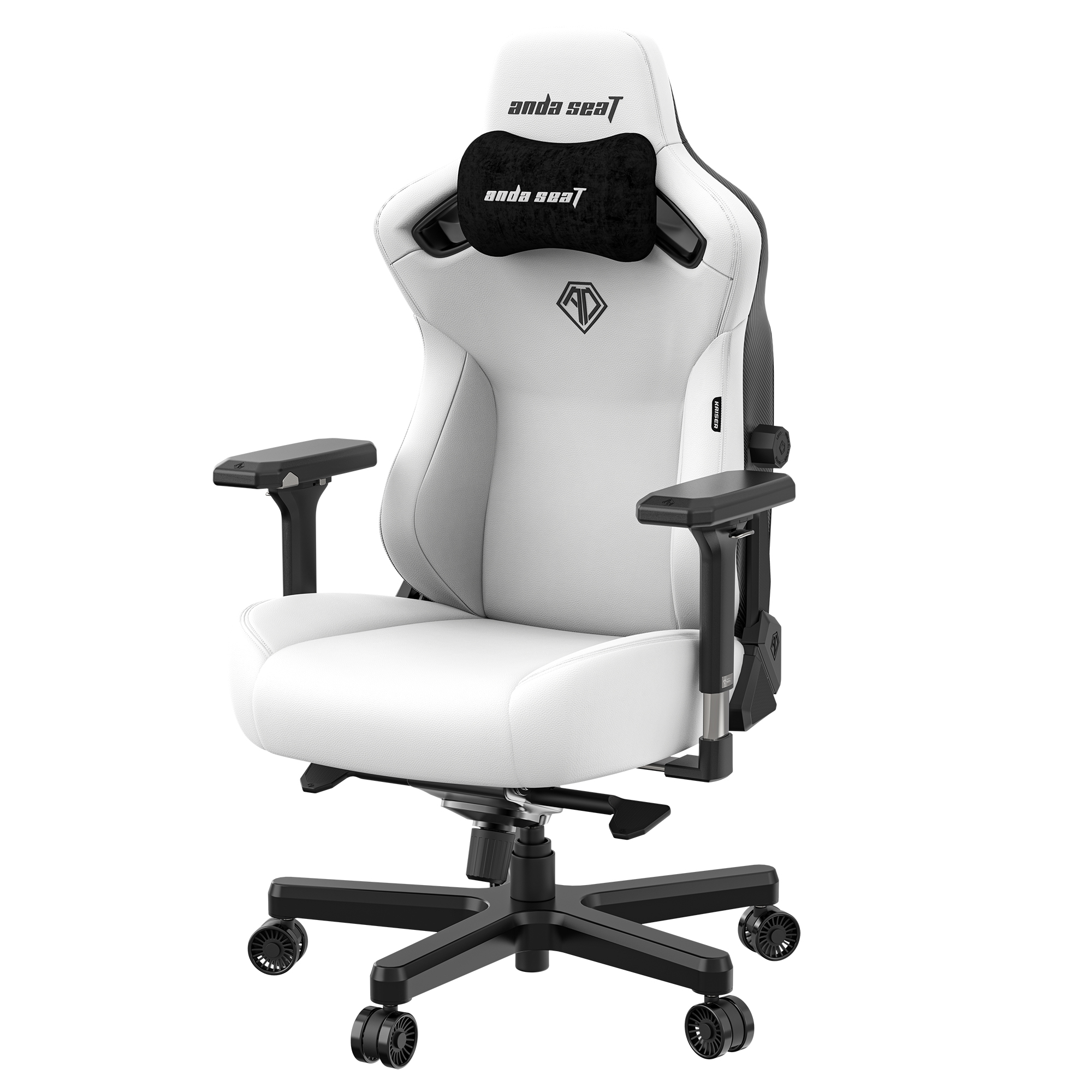 Крісло геймерське Anda Seat Kaiser 3 L White (87988607) с доставкой