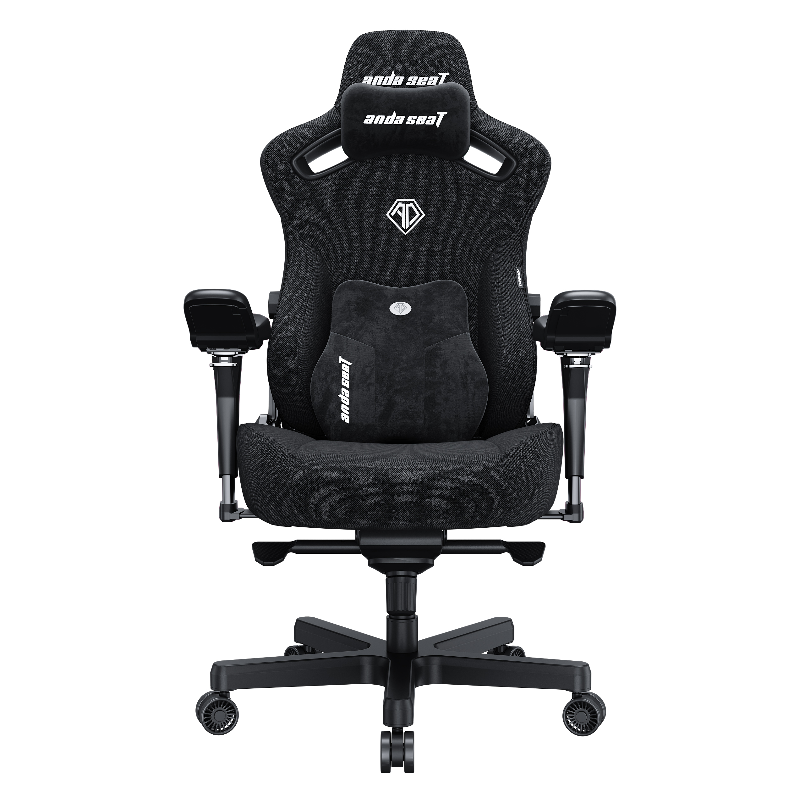 Крісло геймерське Anda Seat Kaiser 3 Pro XL Fabric Black (871380175) в Украине