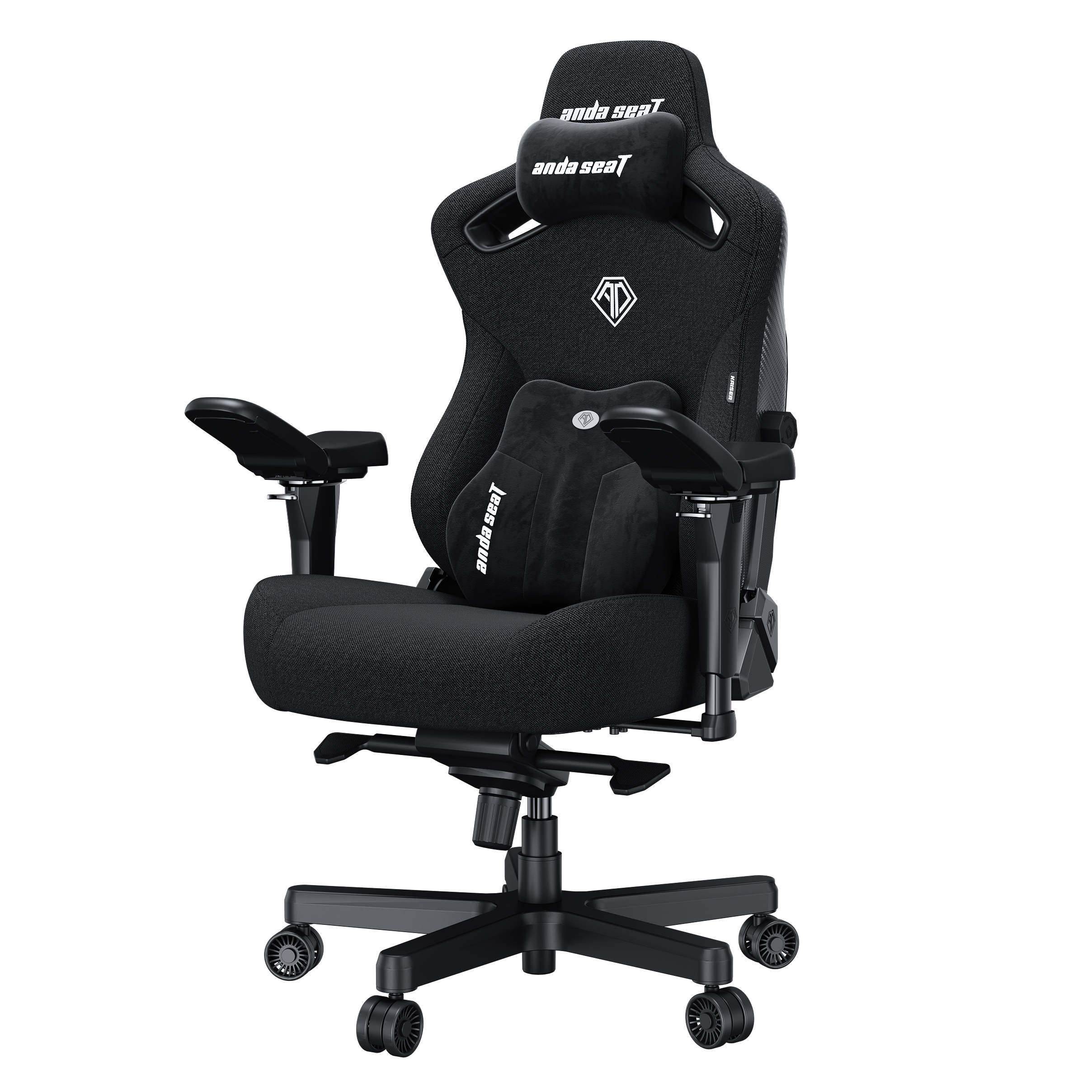 Крісло геймерське Anda Seat Kaiser 3 Pro XL Fabric Black (871380175) в интернет-магазине