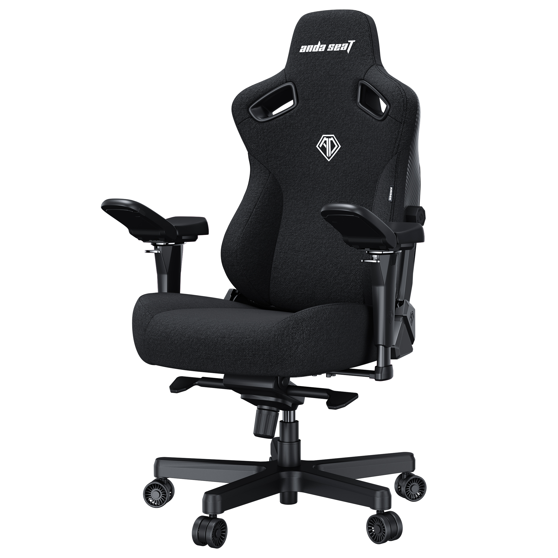 Крісло геймерське Anda Seat Kaiser 3 Pro XL Fabric Black (871380175) недорого