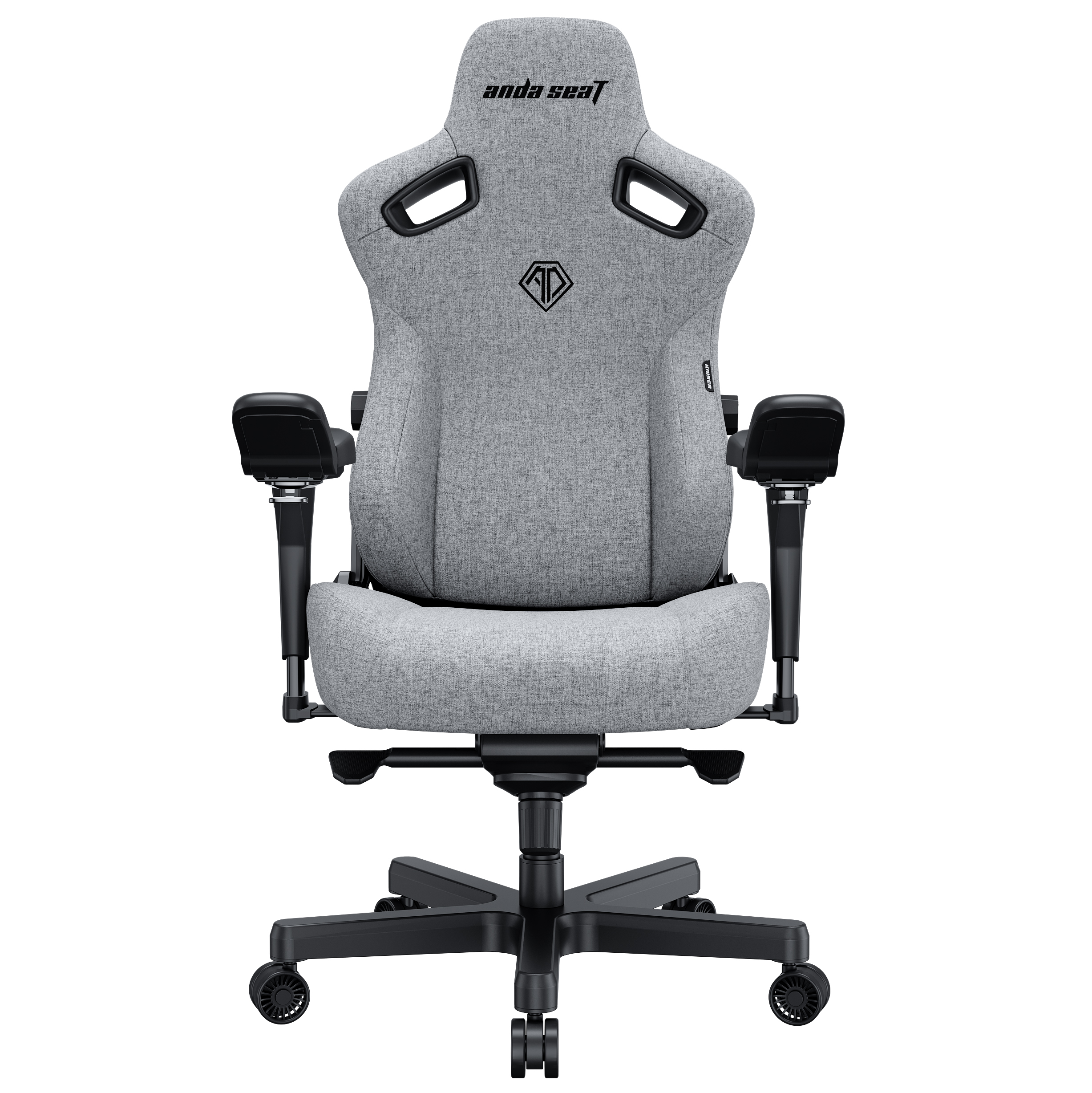 Крісло геймерське Anda Seat Kaiser 3 Pro XL Fabric Grey (871380174) в Украине