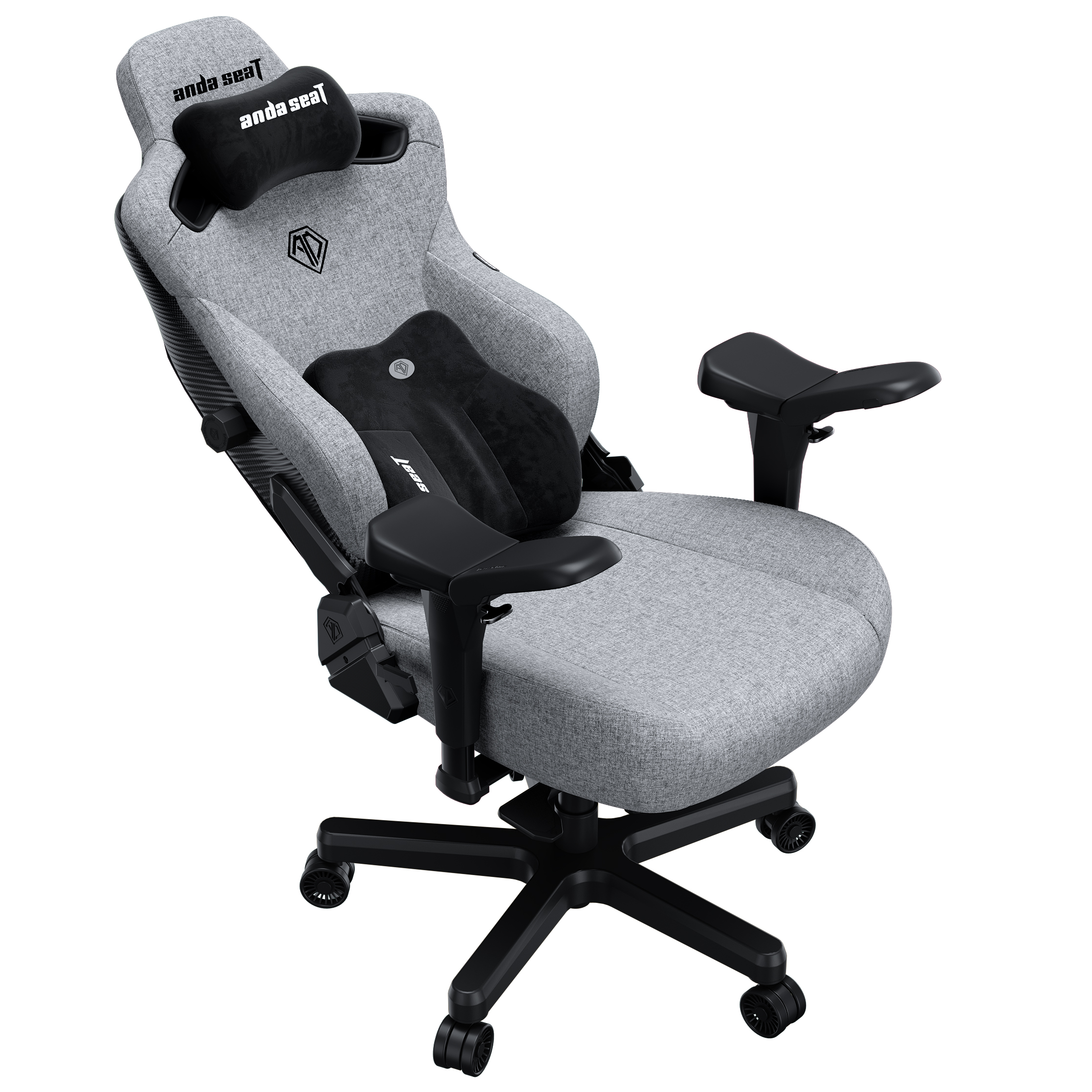 Крісло геймерське Anda Seat Kaiser 3 Pro XL Fabric Grey (871380174) фото